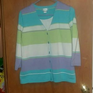 A Christopher& Banks 3/4length sleeve sweater